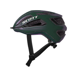 SCOTT Cycling helmet - ARX PLUS - green/purple