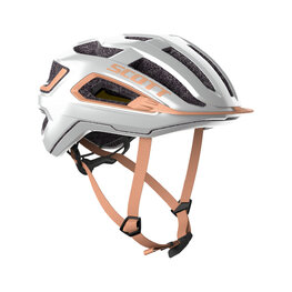SCOTT Cycling helmet - ARX PLUS - white/beige