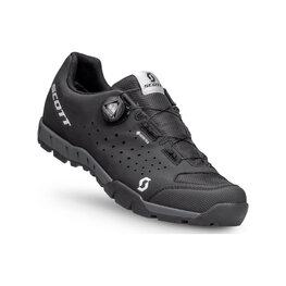 SCOTT Cycling shoes - SPORT TRAIL EVO GORE-TEX - black/silver