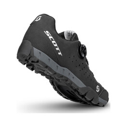SCOTT Cycling shoes - SPORT TRAIL EVO GORE-TEX - black/silver