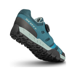 SCOTT Cycling shoes - SPORT CRUS-R FLAT W - green/blue