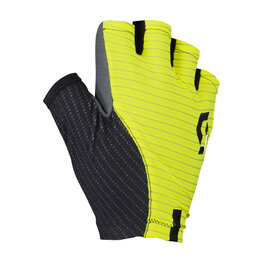 SCOTT Cycling fingerless gloves - RC ULTIMATE GRAPHENE - yellow/black