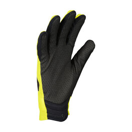 SCOTT Cycling long-finger gloves - PRO - yellow/black