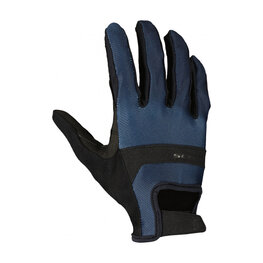 SCOTT Cycling long-finger gloves - GRAVEL - blue/black