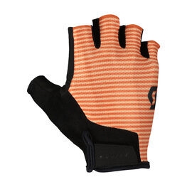 SCOTT Cycling fingerless gloves - ASPECT SPORT GEL - orange/black