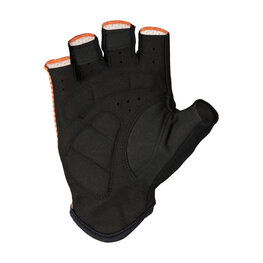 SCOTT Cycling fingerless gloves - ASPECT SPORT GEL - orange/black