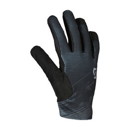 SCOTT Cycling long-finger gloves - RIDANCE - grey/black