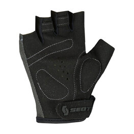 SCOTT Cycling fingerless gloves - JUNIOR ASPECT SPORT - black/grey