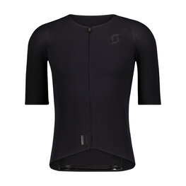 SCOTT Cycling short sleeve jersey - ULTIMATE GRAPHENE - black