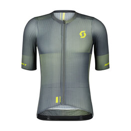 SCOTT Cycling short sleeve jersey - ULTIMATE - grey/blue