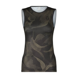 SCOTT Cycling sleeve less t-shirt - UNDERWEAR CARBON W - black/grey