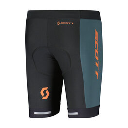 SCOTT Cycling shorts without bib - RC PRO JR - black/green