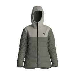 SCOTT Cycling thermal jacket - INSULOFT WARM W - white/grey