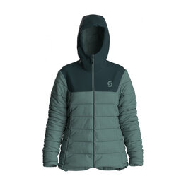 SCOTT Cycling thermal jacket - INSULOFT WARM W - green