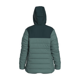 SCOTT Cycling thermal jacket - INSULOFT WARM W - green