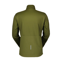 SCOTT Cycling thermal jacket - TRAIL STORM INSULOFT AL - green