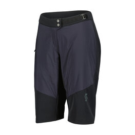 SCOTT Cycling shorts without bib - TRAIL STORM INSULOFT AL W - black