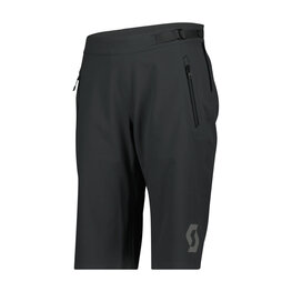 SCOTT Cycling shorts without bib - TRAIL STORM WP W - black