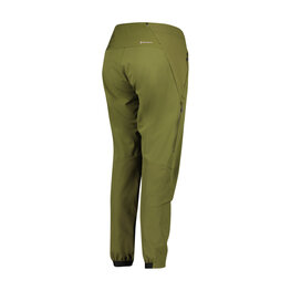 SCOTT Cycling long trousers withot bib - TRAIL STORM HYBRID W - green
