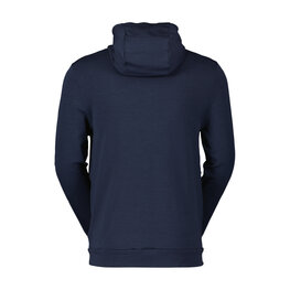 SCOTT hoodie - COMMUTER MERINO - blue