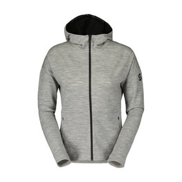 SCOTT hoodie - COMMUTER MERINO W - grey