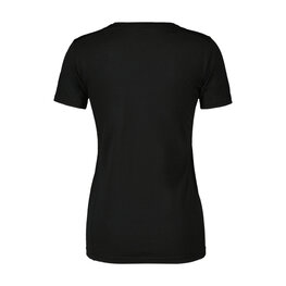 SCOTT Cycling short sleeve t-shirt - TEE COMMUTER MERINO W - black