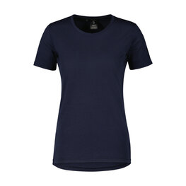 SCOTT Cycling short sleeve t-shirt - TEE COMMUTER MERINO W - blue
