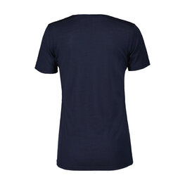 SCOTT Cycling short sleeve t-shirt - TEE COMMUTER MERINO W - blue