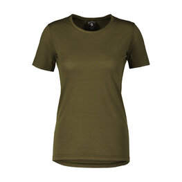 SCOTT Cycling short sleeve t-shirt - TEE COMMUTER MERINO W - green