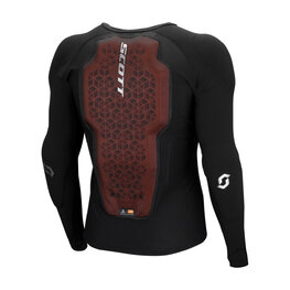 SCOTT back and chest protector - SOFTCON HYBRID PRO - black