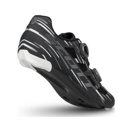 SCOTT Cycling shoes - VERTEC VENT BOA - black/white