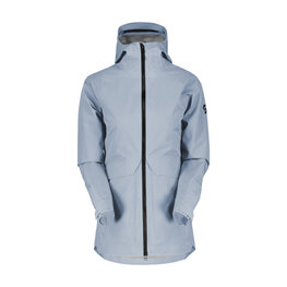 SCOTT waterproof jacket - TECH COAT 3L W - light blue