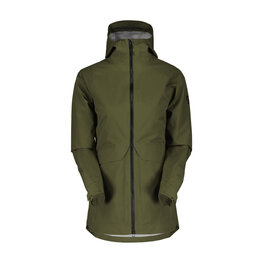 SCOTT waterproof jacket - TECH COAT 3L W - green