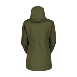 SCOTT waterproof jacket - TECH COAT 3L W - green