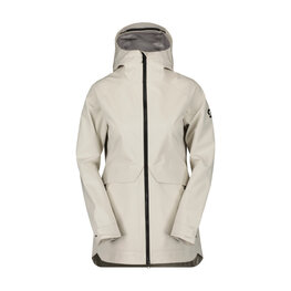 SCOTT waterproof jacket - TECH COAT 3L W - white