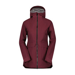 SCOTT waterproof jacket - TECH COAT 3L W - red