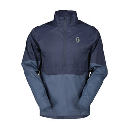 SCOTT Cycling windproof jacket - ENDURANCE ANORAK WB - blue