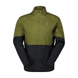 SCOTT Cycling windproof jacket - ENDURANCE ANORAK WB - green
