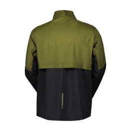 SCOTT Cycling windproof jacket - ENDURANCE ANORAK WB - green