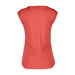 SCOTT Cycling short sleeve t-shirt - TRAIL FLOW W - red