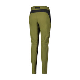 SCOTT Cycling long trousers withot bib - EXPLORAIR TECH W - green