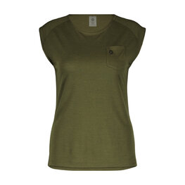 SCOTT Cycling short sleeve t-shirt - DEFINED MERINO W - green
