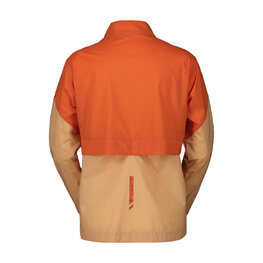 SCOTT Cycling windproof jacket - ENDURANCE ANORAK WB W - orange/beige