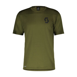 SCOTT Cycling short sleeve t-shirt - TRAIL VERTIC PRO SS - green