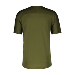 SCOTT Cycling short sleeve t-shirt - TRAIL VERTIC PRO SS - green