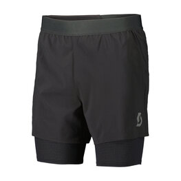 SCOTT Cycling shorts without bib - HYBRID ENDURANCE TECH - black