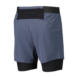 SCOTT Cycling shorts without bib - HYBRID ENDURANCE TECH - blue/black