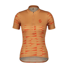 SCOTT Cycling short sleeve jersey - ENDURANCE 20 - orange