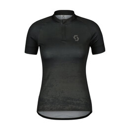 SCOTT Cycling short sleeve jersey - ENDURANCE 30 - black