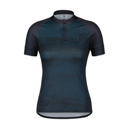 SCOTT Cycling short sleeve jersey - ENDURANCE 30 - blue